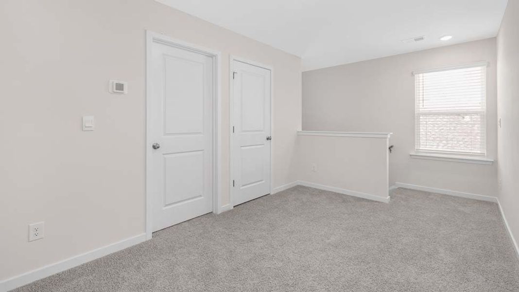 Spacious, unfurnished interior of a new home in Zion Springs, Hickory (Image 20). Spacious, unfurnished interior of a new home in Zion Springs, Hickory (Image 20).