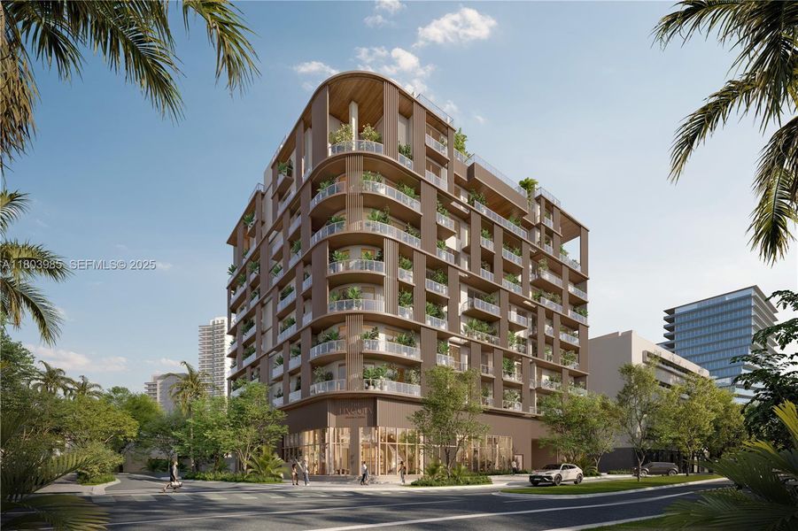 Condo located in Miami, FL showcasing its design and architecture (Image 3). Condo located in Miami, FL showcasing its design and architecture (Image 3).