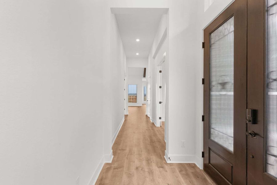 Spacious, unfurnished interior of a new home in The Grove at Blackhawk, Pflugerville (Image 22).