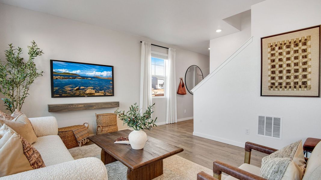 Furnished interior view inside a new home in Sky Ranch, Watkins (Image 6).
