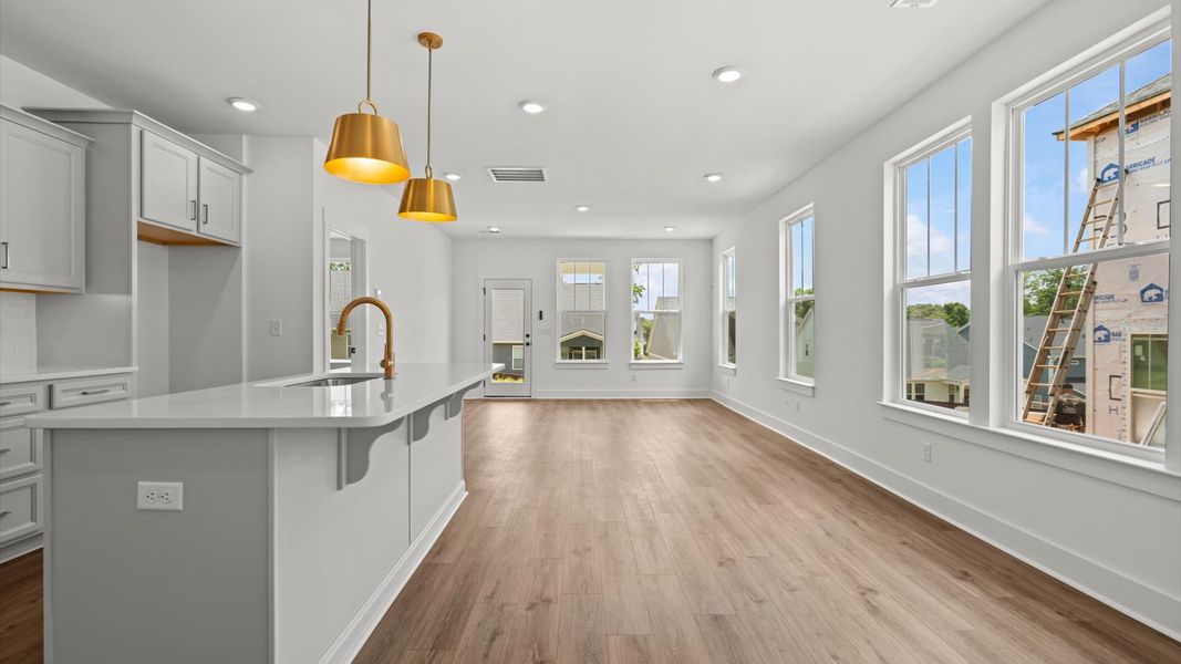 Furnished interior view inside a new home in Pleasant Falls, Moore (Image 7).