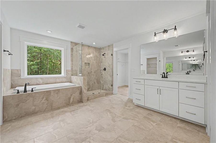 Furnished interior view inside a new home in , Kennesaw (Image 15).