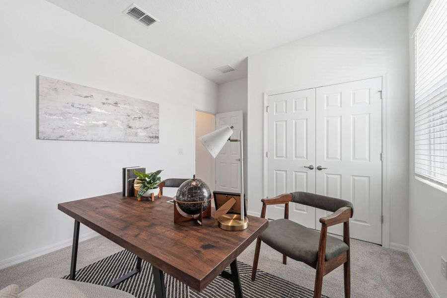 Furnished interior view inside a new home in Trinity Gardens, Deland (Image 5).