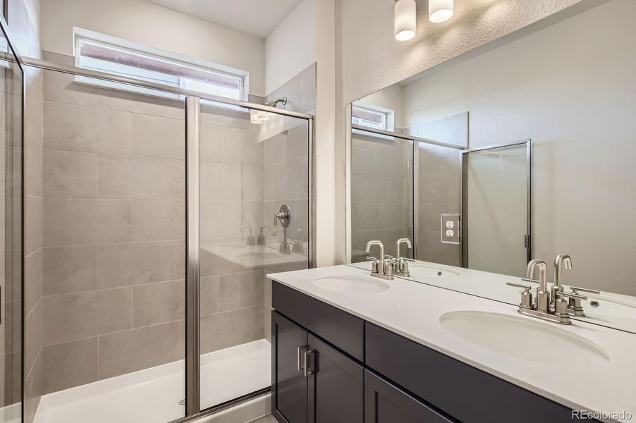 Furnished interior view inside a new home in Wolf Creek Run, Strasburg (Image 9).