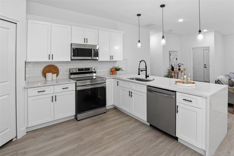 Furnished interior view inside a new home in , Citrus Springs (Image 5).