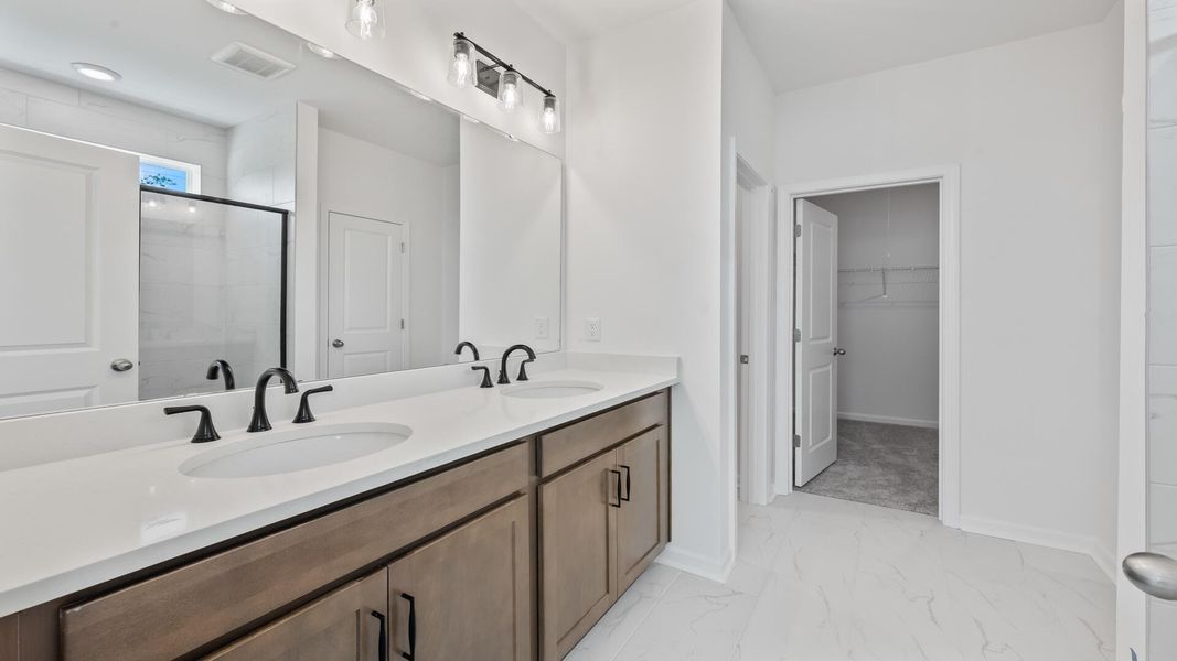 Furnished interior view inside a new home in Park Circle Single Family Homes, North Charleston (Image 6). Furnished interior view inside a new home in Park Circle Single Family Homes, North Charleston (Image 6).