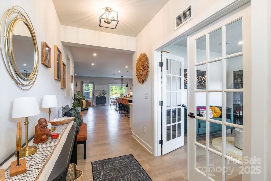Furnished interior view inside a new home in , Indian Trail (Image 3).