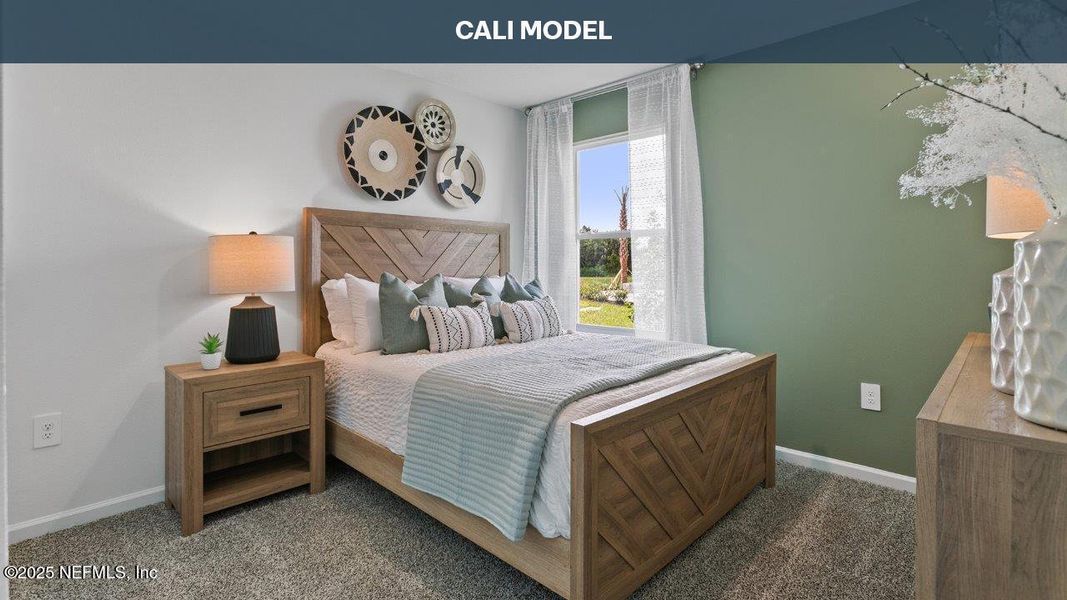 Furnished interior view inside a new home in Rookery, Green Cove Springs (Image 22).