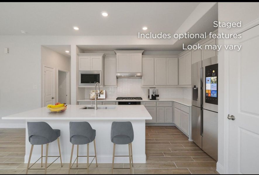 Furnished interior view inside a new home in WILDTREE 40', Montgomery (Image 3).