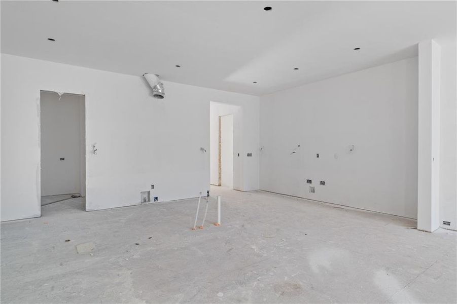 In-progress construction of a new home in , Brookhaven, GA (Image 7).