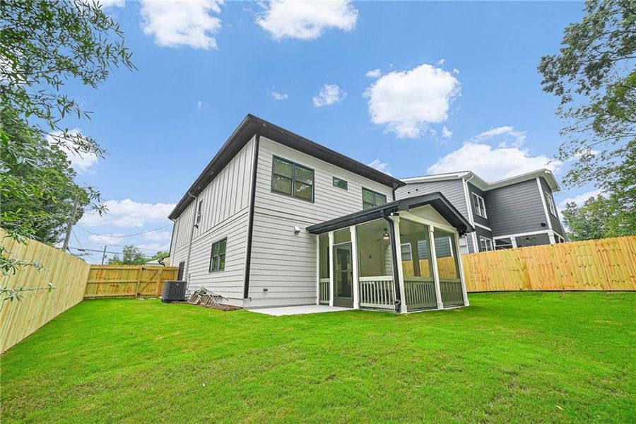 Exterior details and patio area of a home in , Scottdale (Image 31).