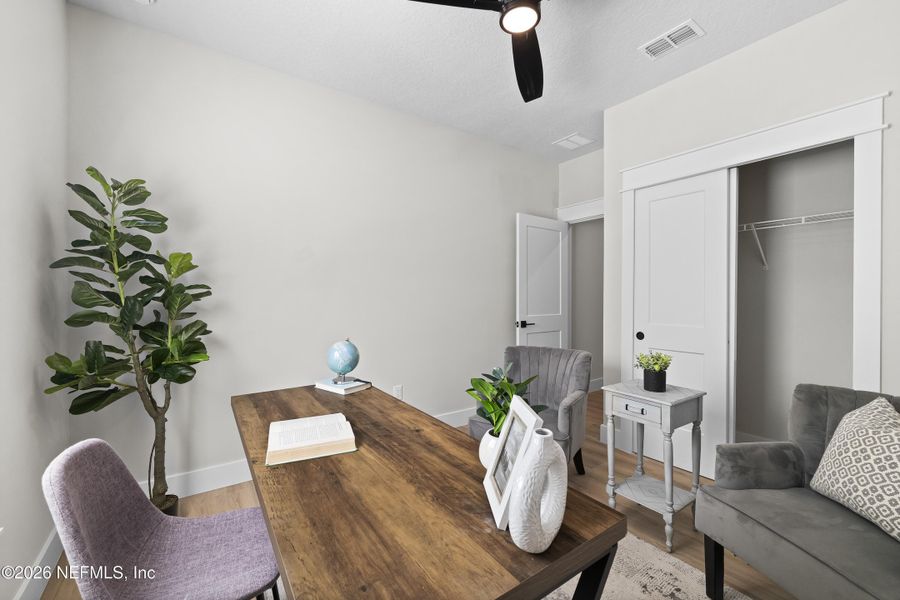 Furnished interior view inside a new home in , Jacksonville (Image 30).