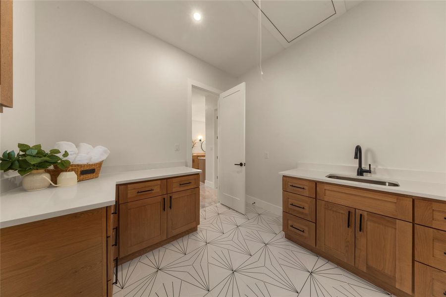 Furnished interior view inside a new home in , Liberty Hill (Image 29).