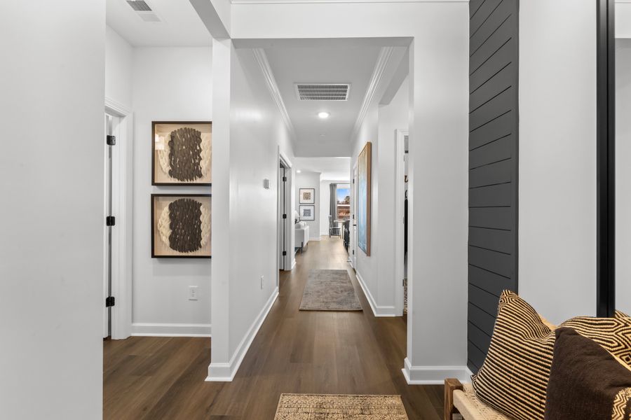 Representative furnished interior of a home built from the The Redbud by Chesapeake Homes in Neill's Pointe, Angier (Image 18).