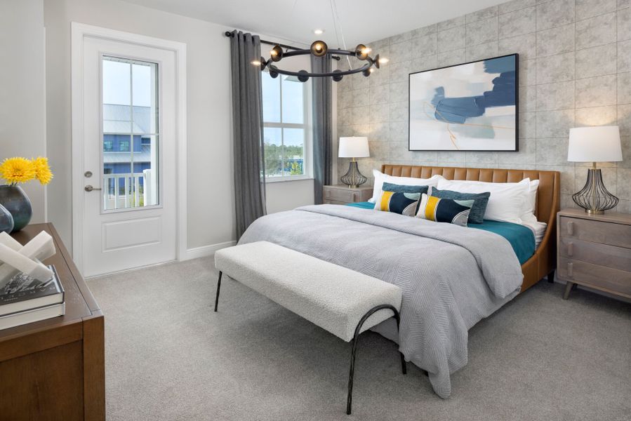 Representative furnished interior of a home built from the Townsend by Mattamy Homes in Newfield, Palm City (Image 11). Representative furnished interior of a home built from the Townsend by Mattamy Homes in Newfield, Palm City (Image 11).