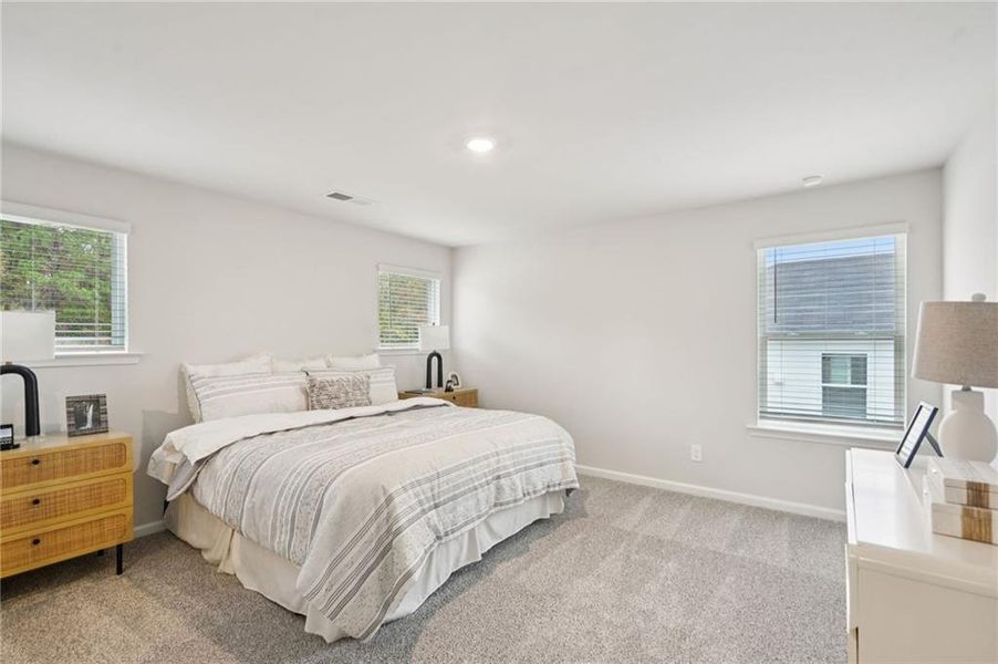 Furnished interior view inside a new home in Avalon - Reserve Series, Conyers (Image 18).