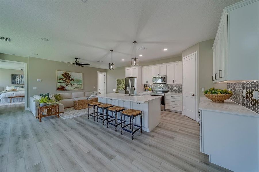 Furnished interior view inside a new home in , Largo (Image 9).