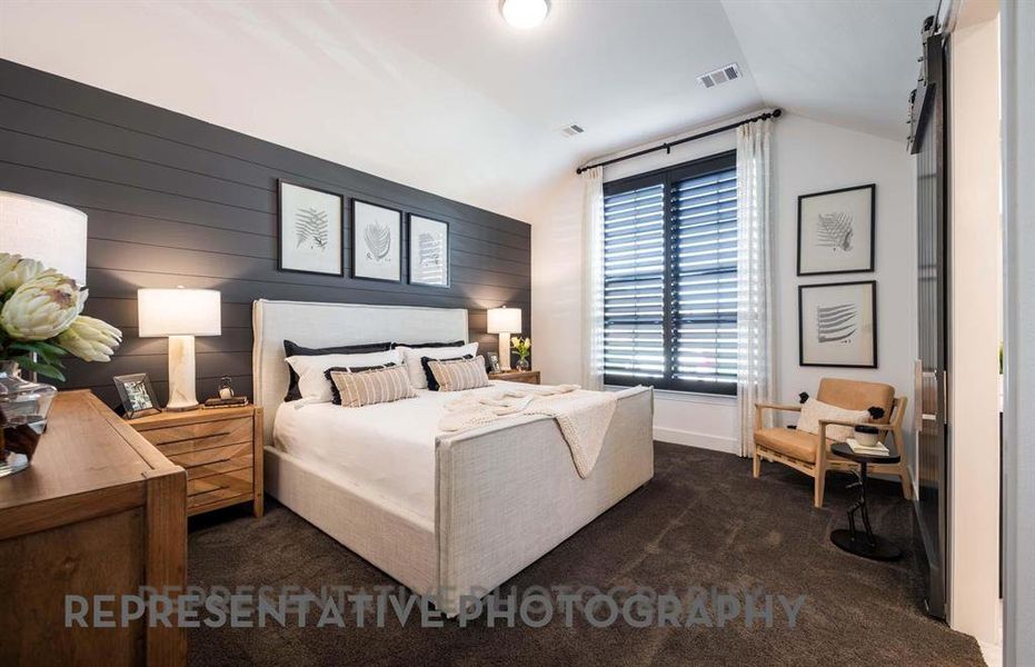 Furnished interior view inside a new home in Mosaic, Celina (Image 4).