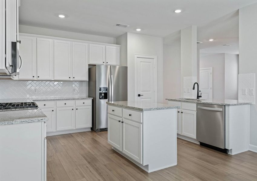 Chef-ready kitchen with stainless steel appliances