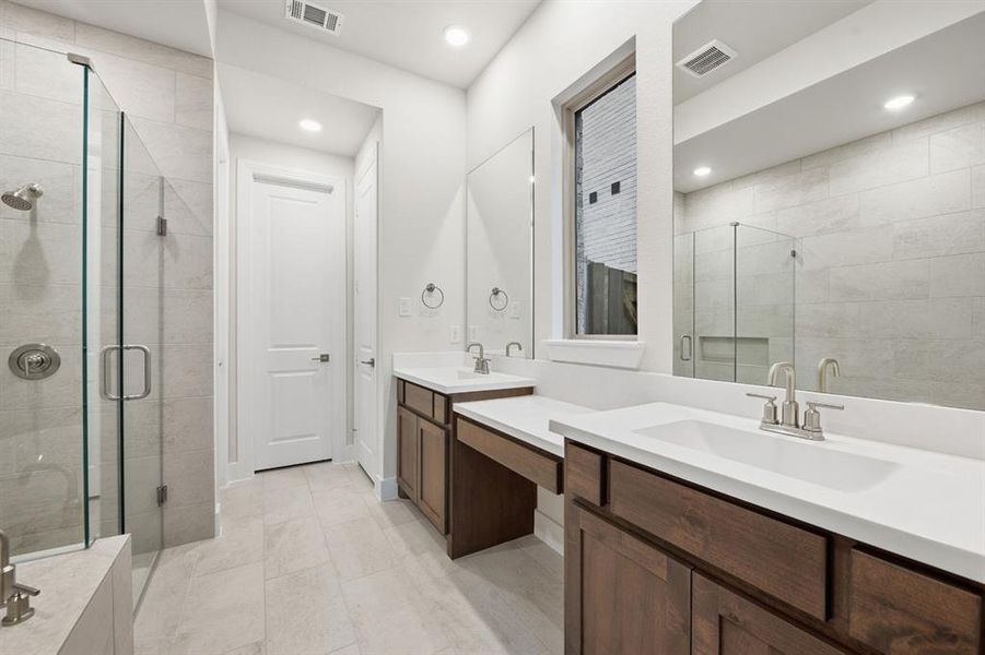 Furnished interior view inside a new home in Wildflower Ranch, Northlake (Image 8).
