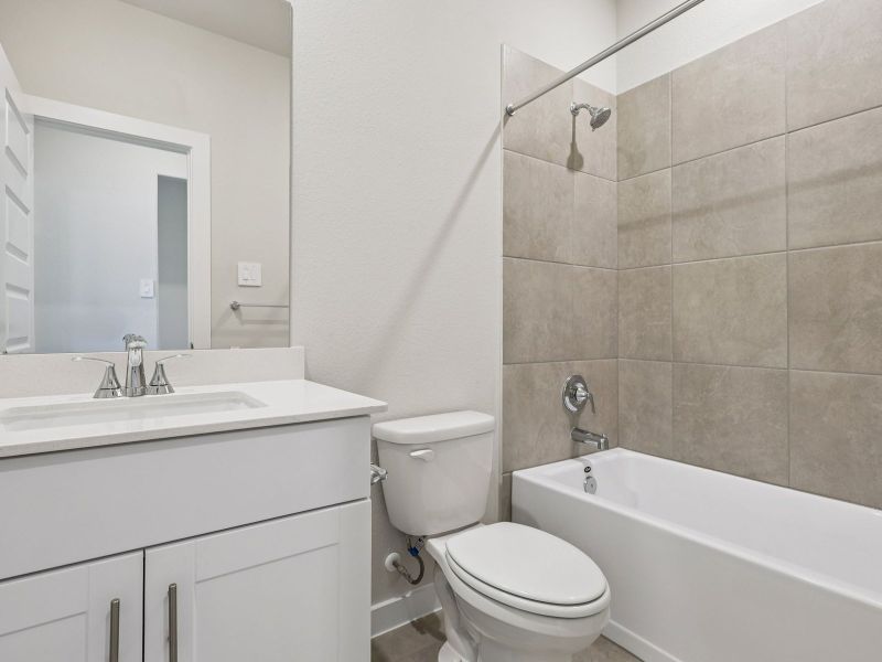 Furnished interior view inside a new home in Heights of Barbers Hill, Mont Belvieu (Image 6). Furnished interior view inside a new home in Heights of Barbers Hill, Mont Belvieu (Image 6).