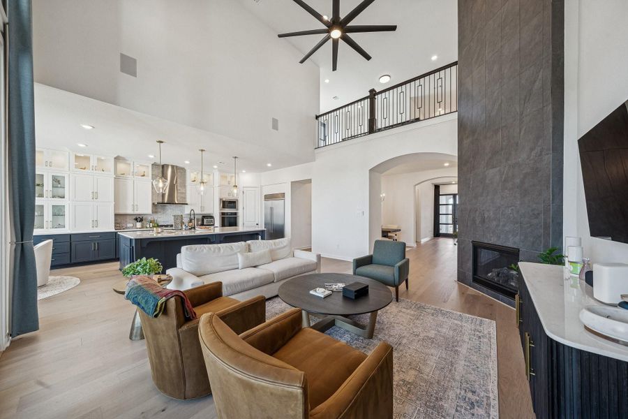 Open floorplan for entertaining and convenient everyday living.