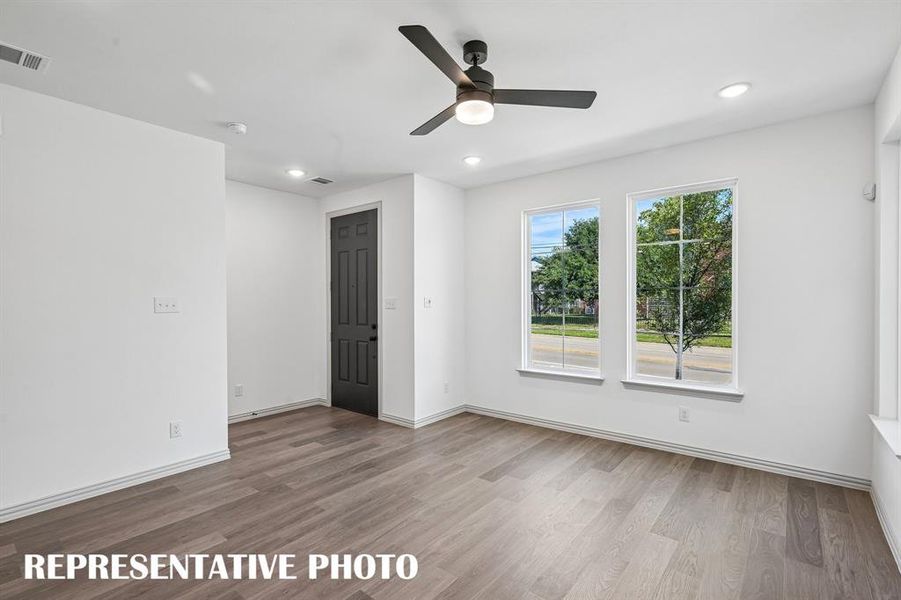 You'll enjoy welcoming family and friends into your new lock and leave lifestyle home!  REPRESENTATIVE PHOTO