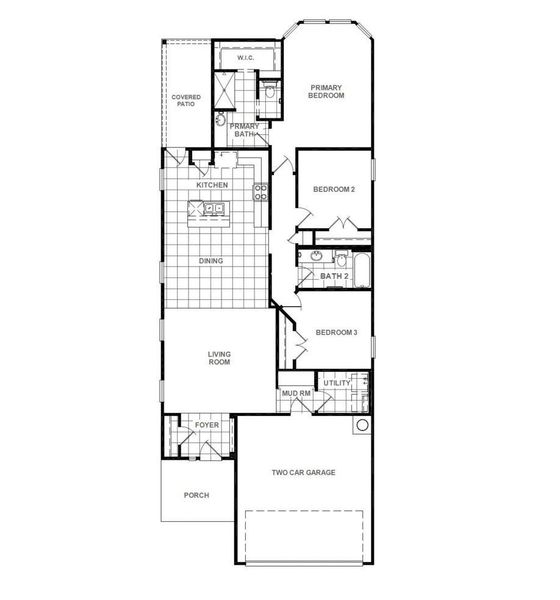 2D floor plan layout of this home in Sorella, Tomball, TX (Image 2). 2D floor plan layout of this home in Sorella, Tomball, TX (Image 2).