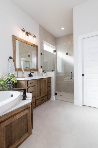 Representative furnished interior of a home built from the The Lydia by Reece Homes in Harvest Meadows, Bryan (Image 49).