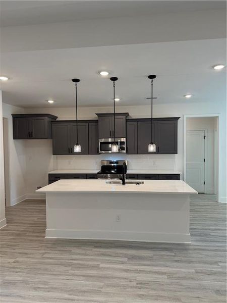 Furnished interior view inside a new home in The Fields of Walnut Creek, Pendergrass (Image 4). Furnished interior view inside a new home in The Fields of Walnut Creek, Pendergrass (Image 4).