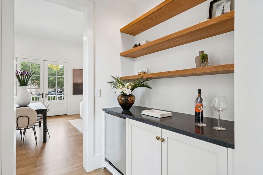 Furnished interior view inside a new home in , Charleston (Image 12).