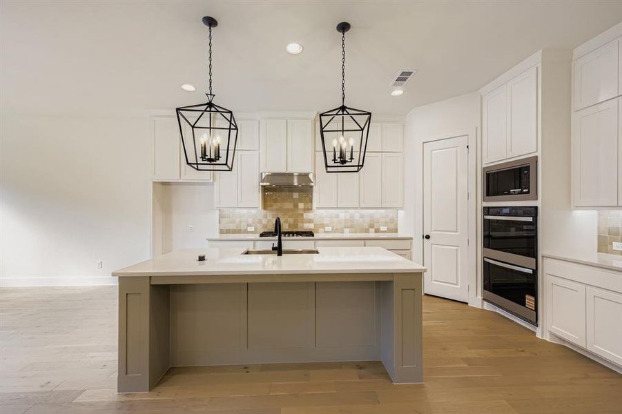Furnished interior view inside a new home in , Midlothian (Image 12).