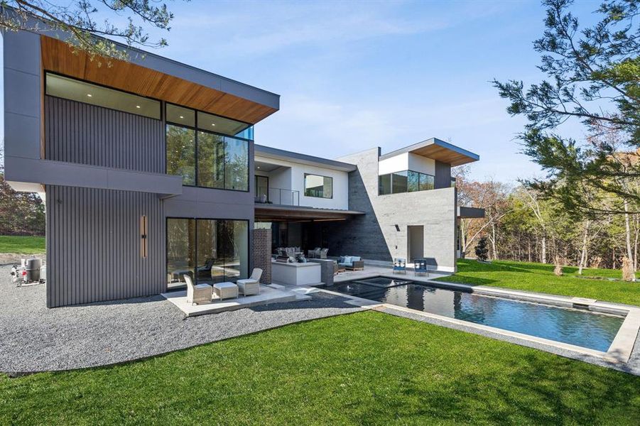 Exterior details and patio area of a home in , McKinney (Image 23).