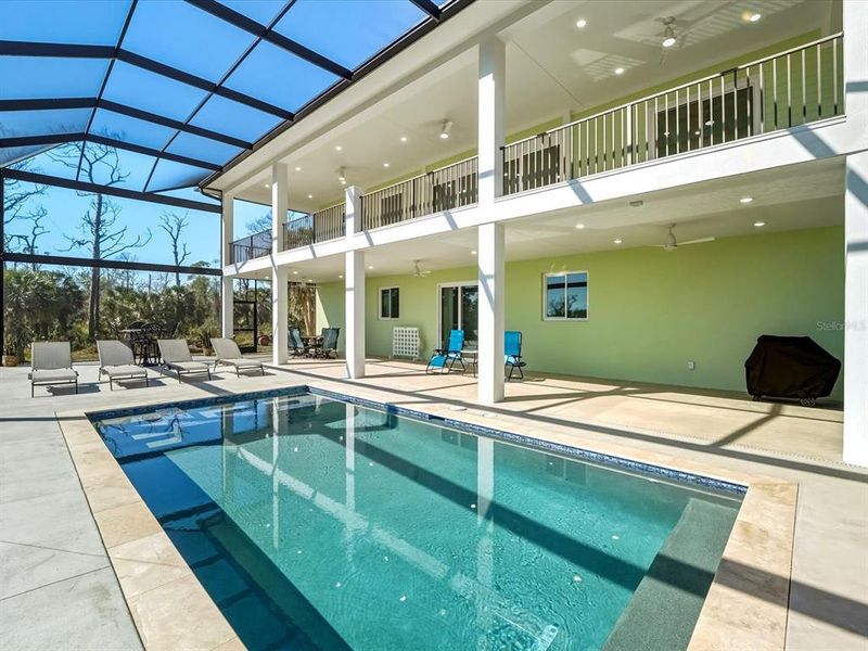 Exterior details and patio area of a home in , Englewood (Image 29).
