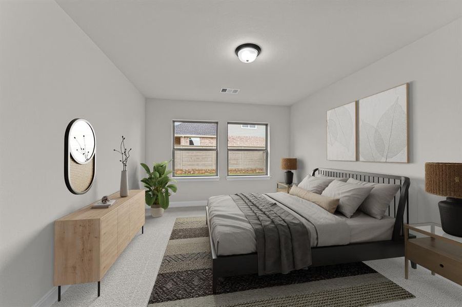 Furnished interior view inside a new home in Treeline, Justin (Image 6). Furnished interior view inside a new home in Treeline, Justin (Image 6).