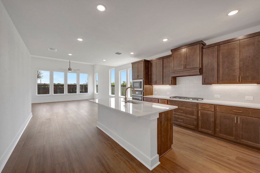 Furnished interior view inside a new home in Landmark, Denton (Image 5).