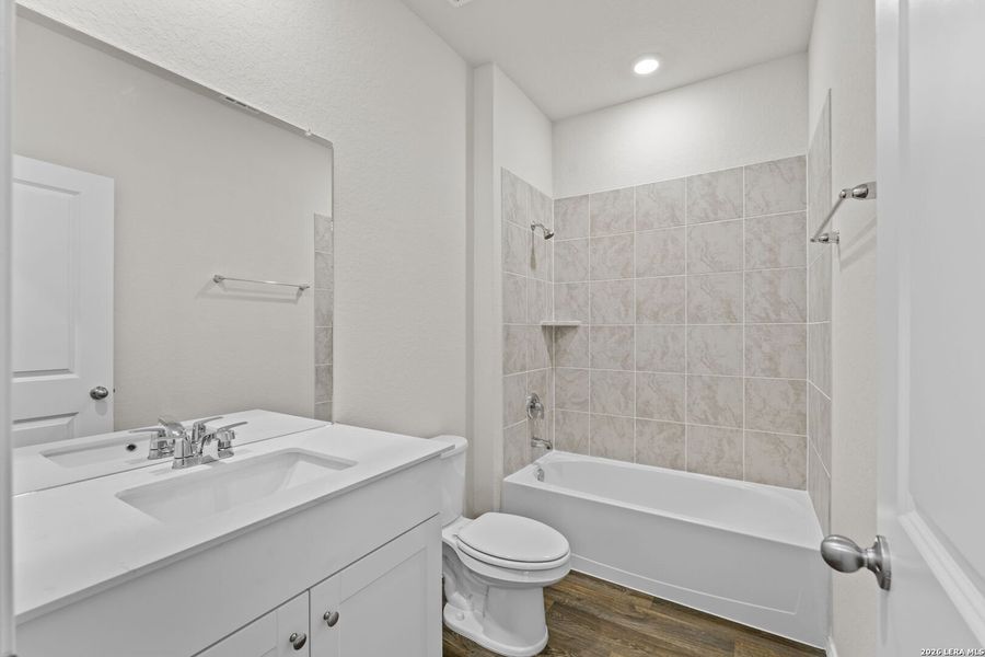 Furnished interior view inside a new home in Laurel Vistas, San Antonio (Image 12).