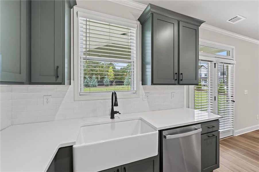 Furnished interior view inside a new home in , Loganville (Image 9).