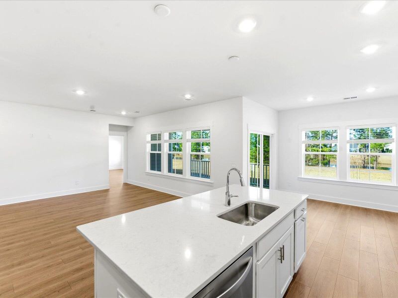 Furnished interior view inside a new home in The Coves at Lakes of Cane Bay II, Summerville (Image 5).