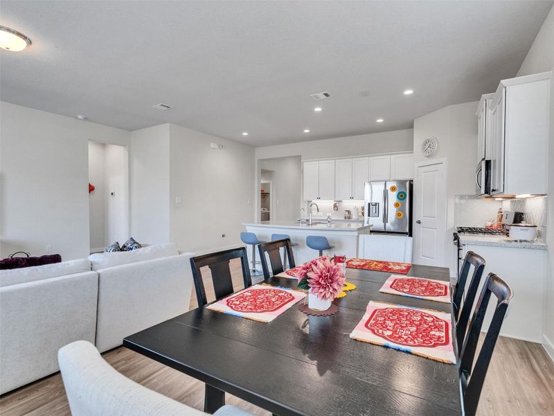 Furnished interior view inside a new home in Sunterra, Katy (Image 15). Furnished interior view inside a new home in Sunterra, Katy (Image 15).