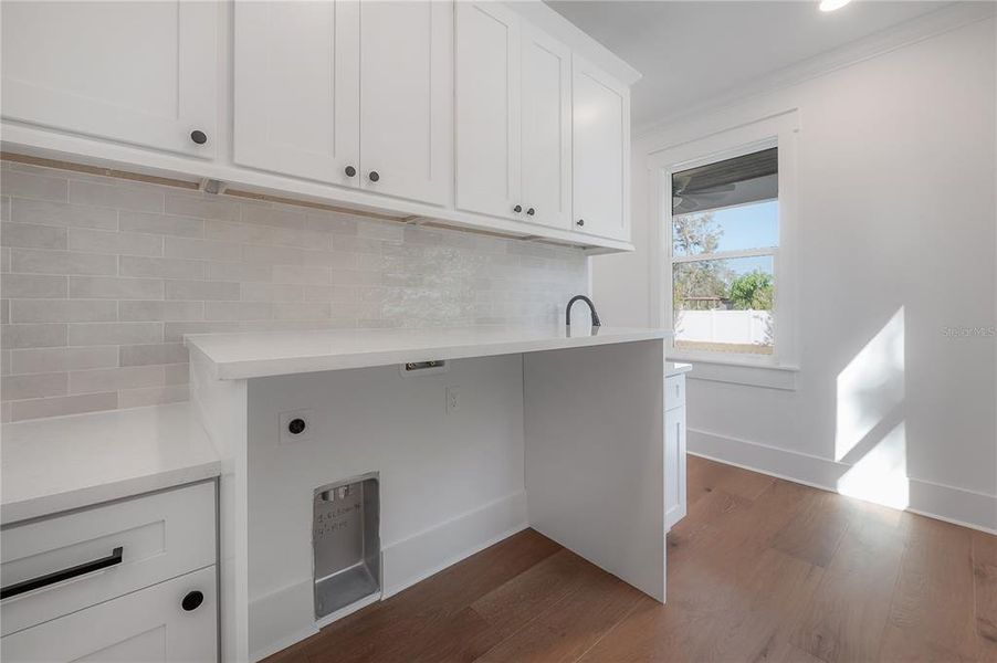 Furnished interior view inside a new home in , Tampa (Image 8). Furnished interior view inside a new home in , Tampa (Image 8).