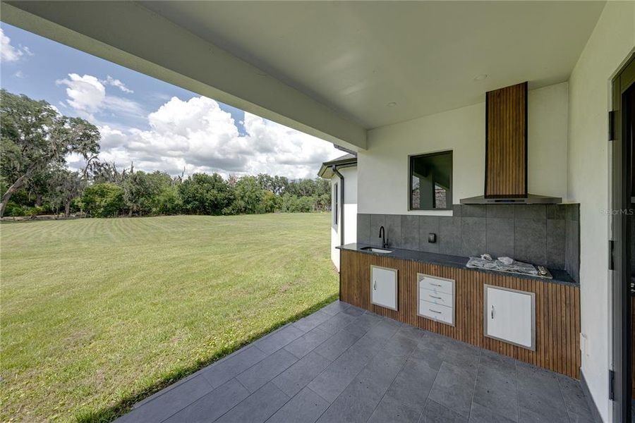 Exterior details and patio area of a home in , Dover (Image 30).