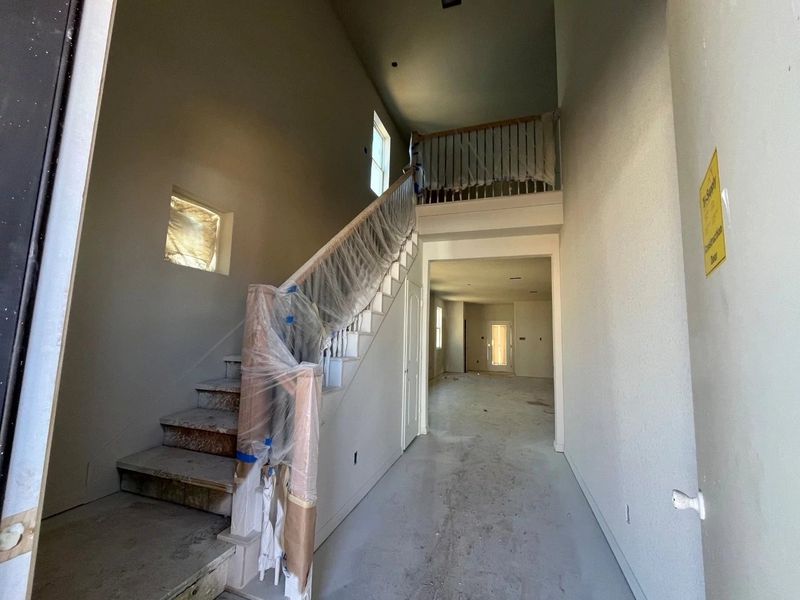 In-progress construction of a new home in Lariat, Liberty Hill, TX (Image 4).