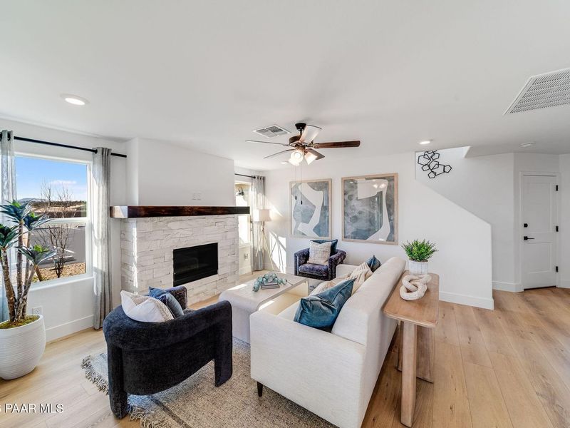 Furnished interior view inside a new home in South Ranch Southern Collection, Prescott (Image 3).