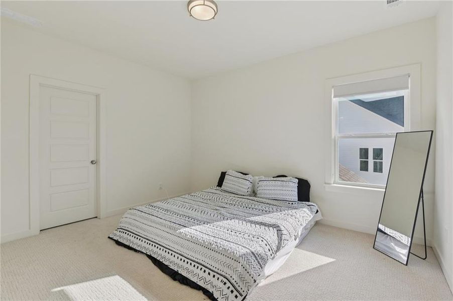 Furnished interior view inside a new home in Fireside Farms, Dawsonville (Image 17).