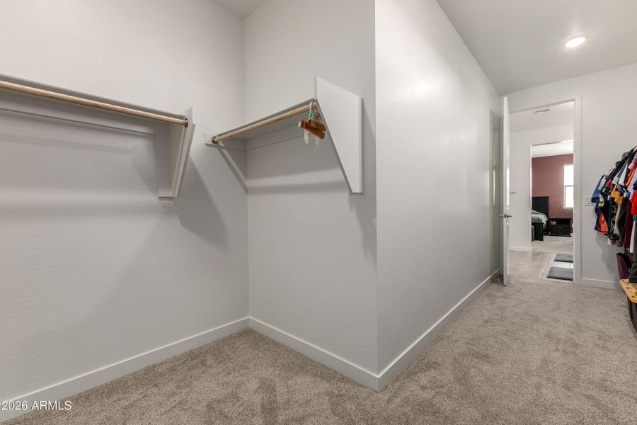 Primary closet 1 Primary closet 1