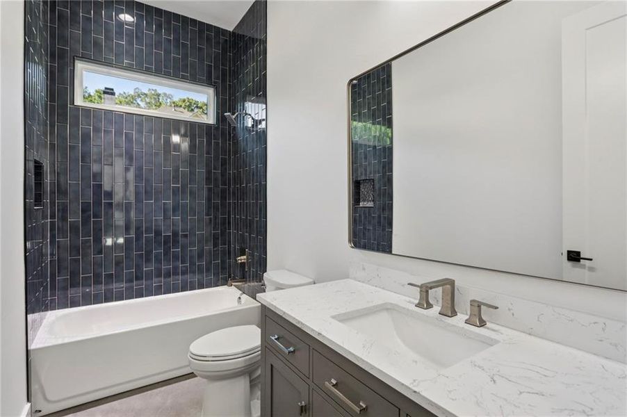 Furnished interior view inside a new home in , Marietta (Image 9).