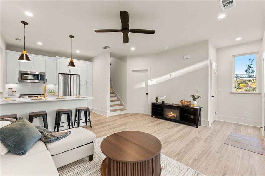 Furnished interior view inside a new home in Villa Nova, Gainesville (Image 10).