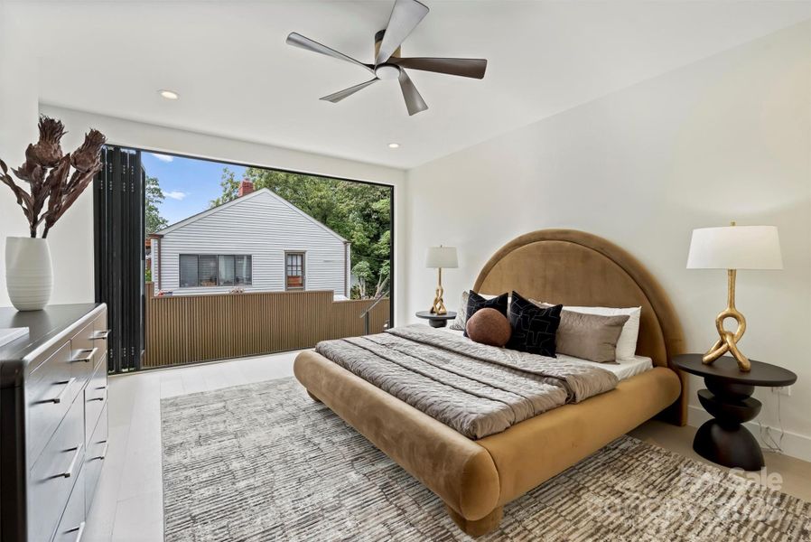 Furnished interior view inside a new home in , Charlotte (Image 34).