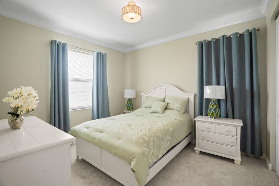 Furnished interior view inside a new home in , Loxahatchee (Image 45).